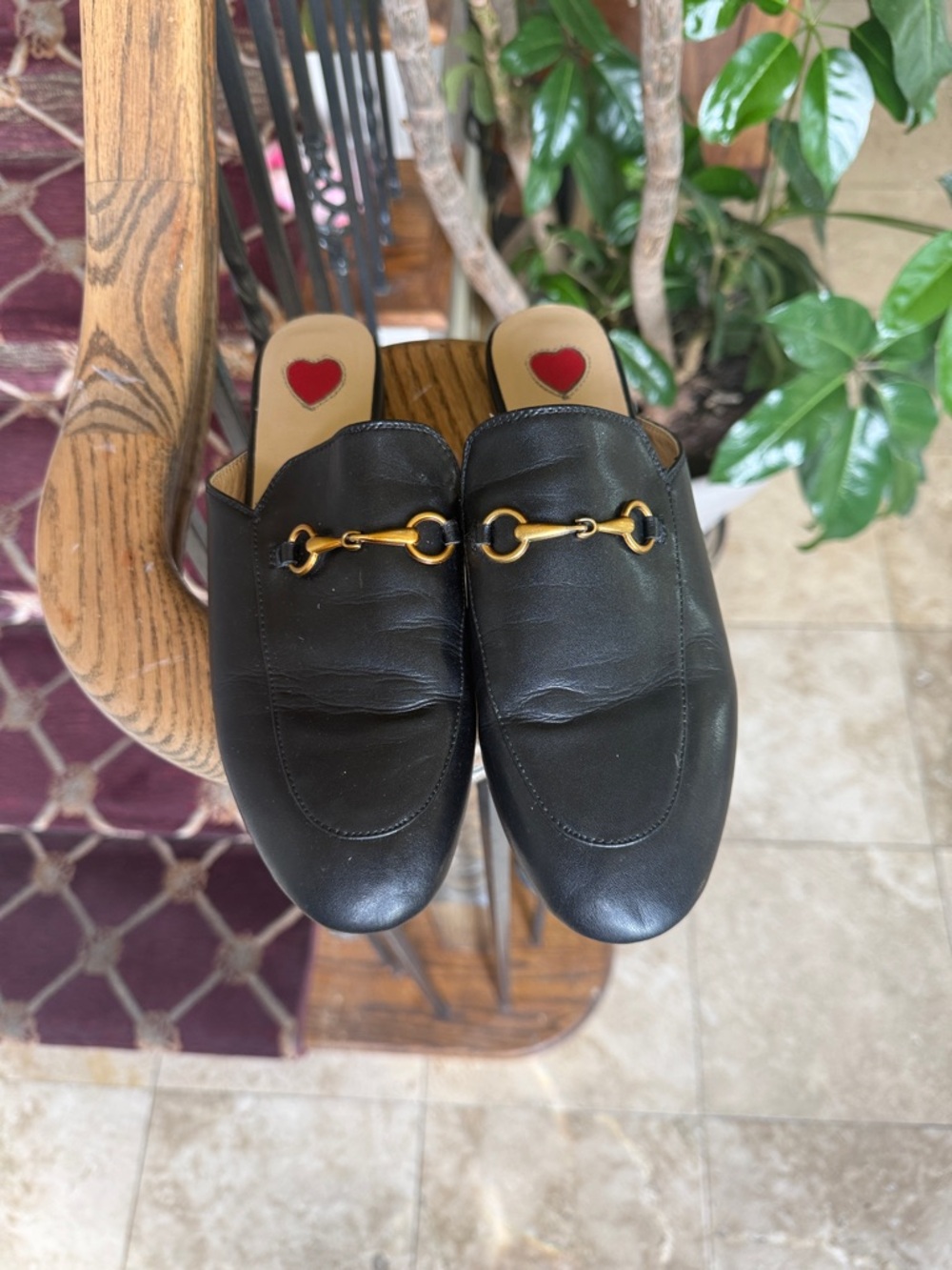 ARQA ladies, black leather mules, very good condition US size 8 - Picture 6 of 12
